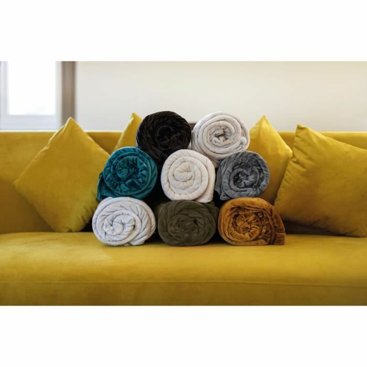 Toison D'or Blanket Toison D'or 130 X 170 Cm Black
