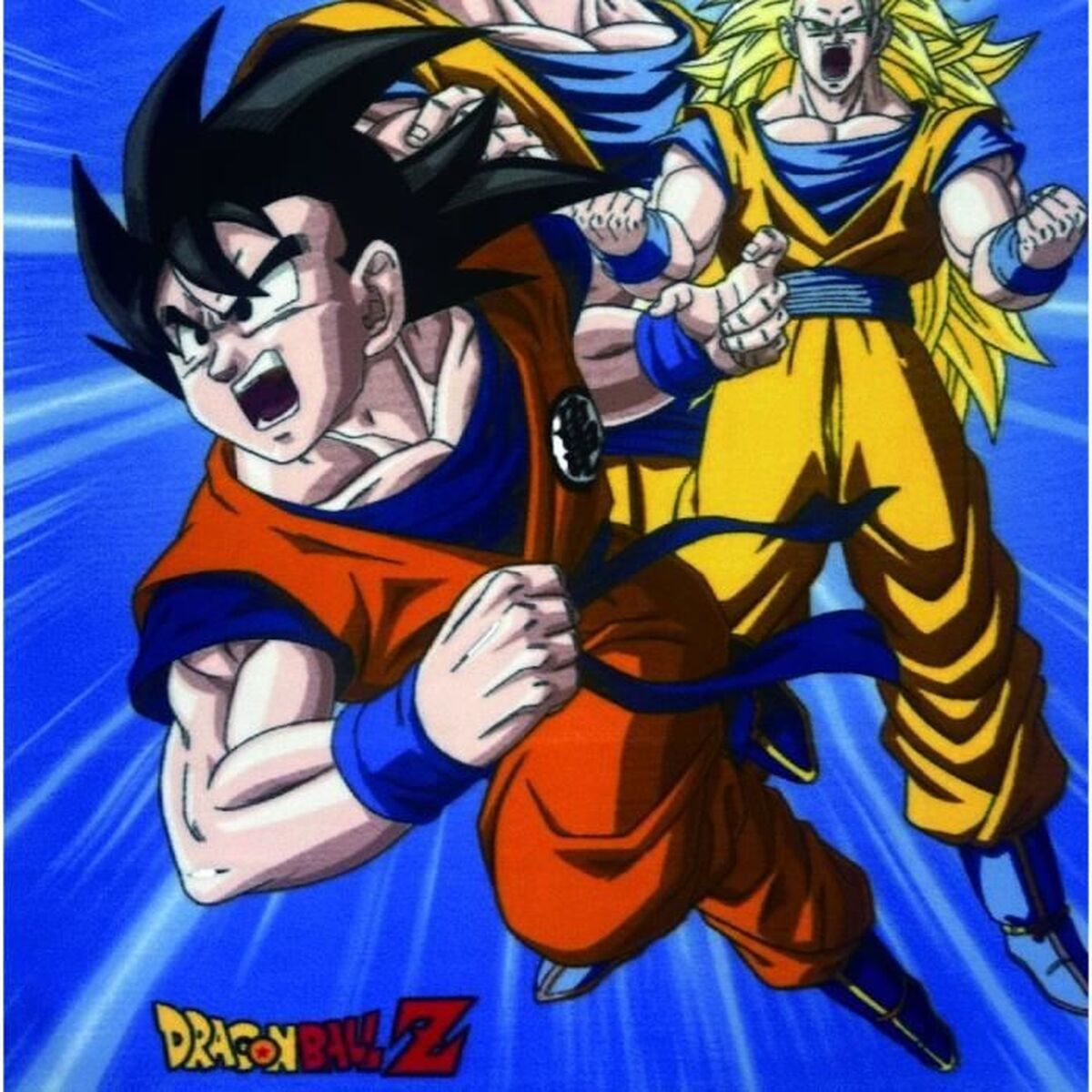 Dragon Ball Blanket Dragon Ball Multicolour Animals