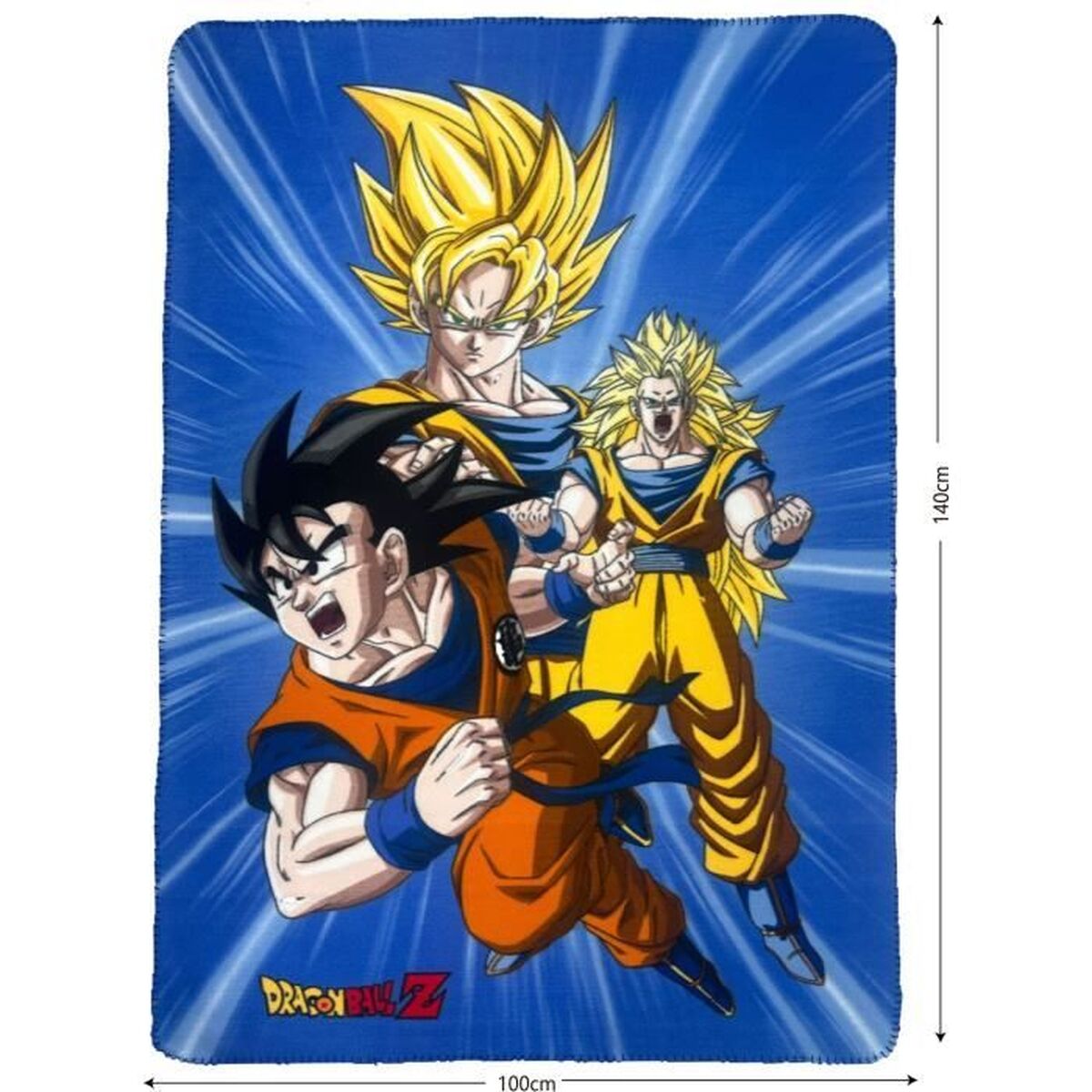 Dragon Ball Blanket Dragon Ball Multicolour Animals