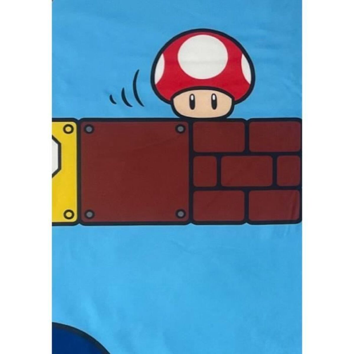 Mario Bros Blanket Mario Bros 31 X 8 X 31 Cm Multicolour Scottish Pictures