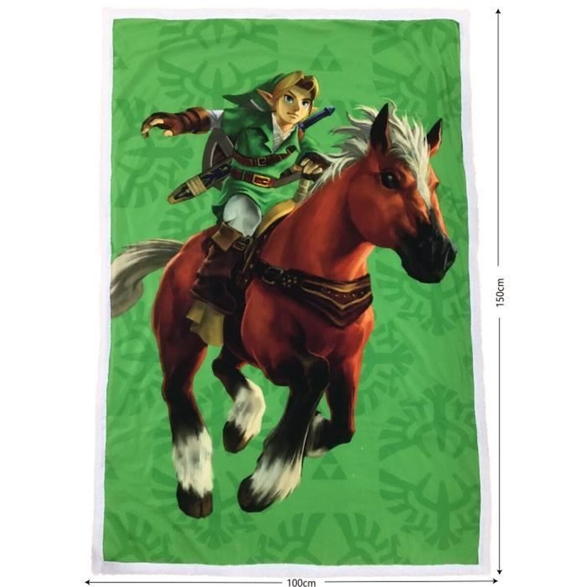 The Legend Of Zelda Blanket The Legend Of Zelda 25 X 14 X 26 Cm Multicolour Animals