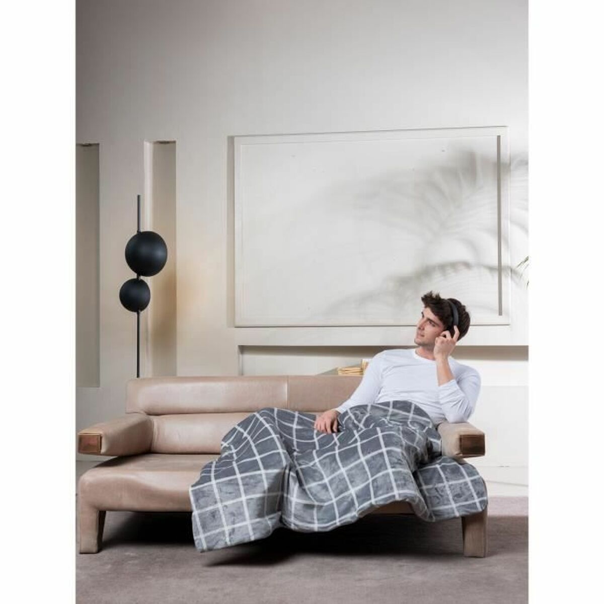 Imetec Electric Blanket Imetec 16775 Grey White/Grey