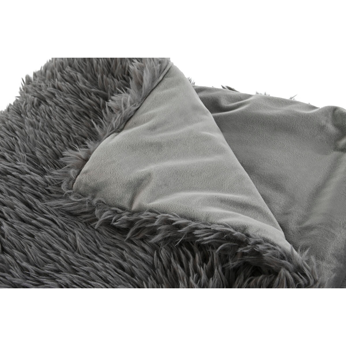 Home Esprit Blanket Home Esprit Grey 130 X 170 Cm