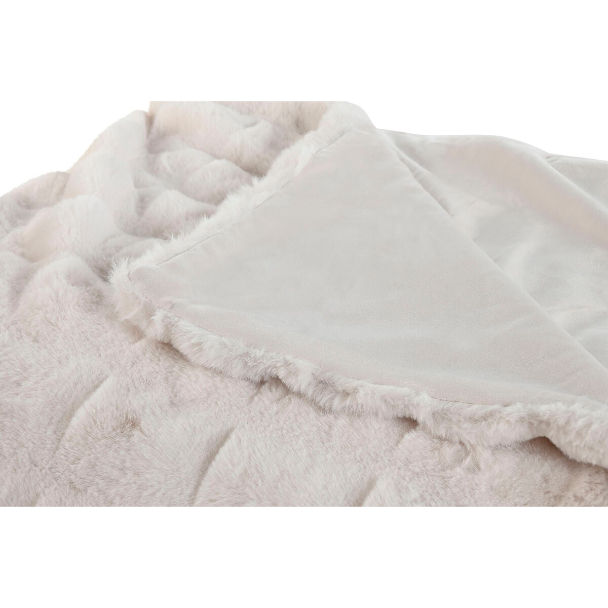 Home Esprit Blanket Home Esprit Beige 220 X 240 X 1 Cm