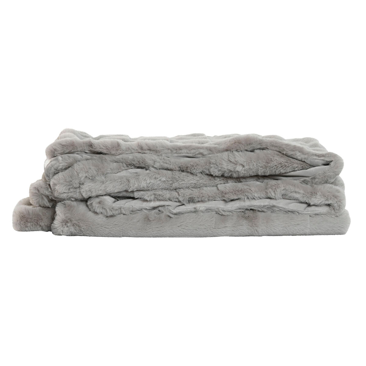 Home Esprit Blanket Home Esprit Light Grey 220 X 240 X 1 Cm