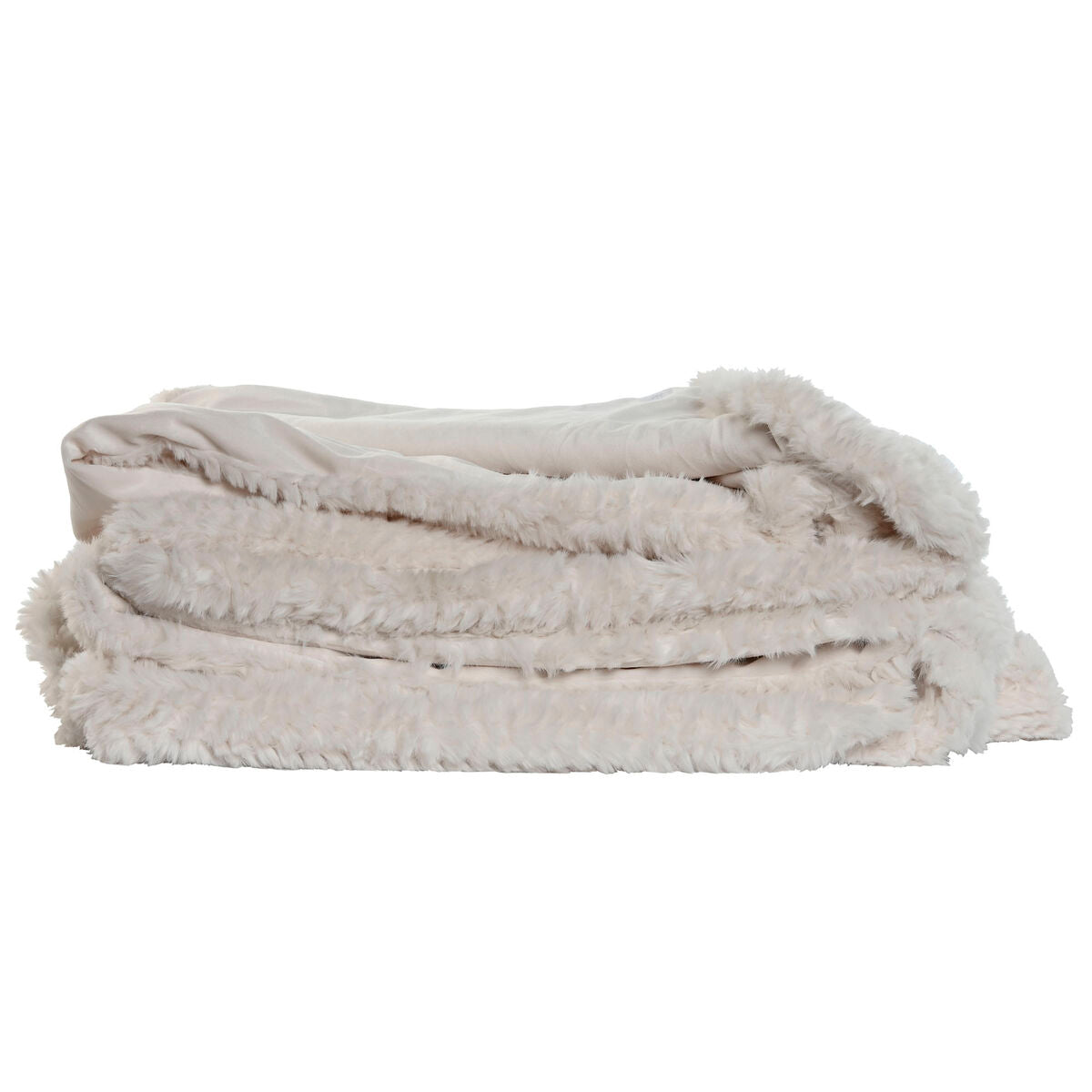 Home Esprit Blanket Home Esprit Beige 220 X 240 X 1 Cm