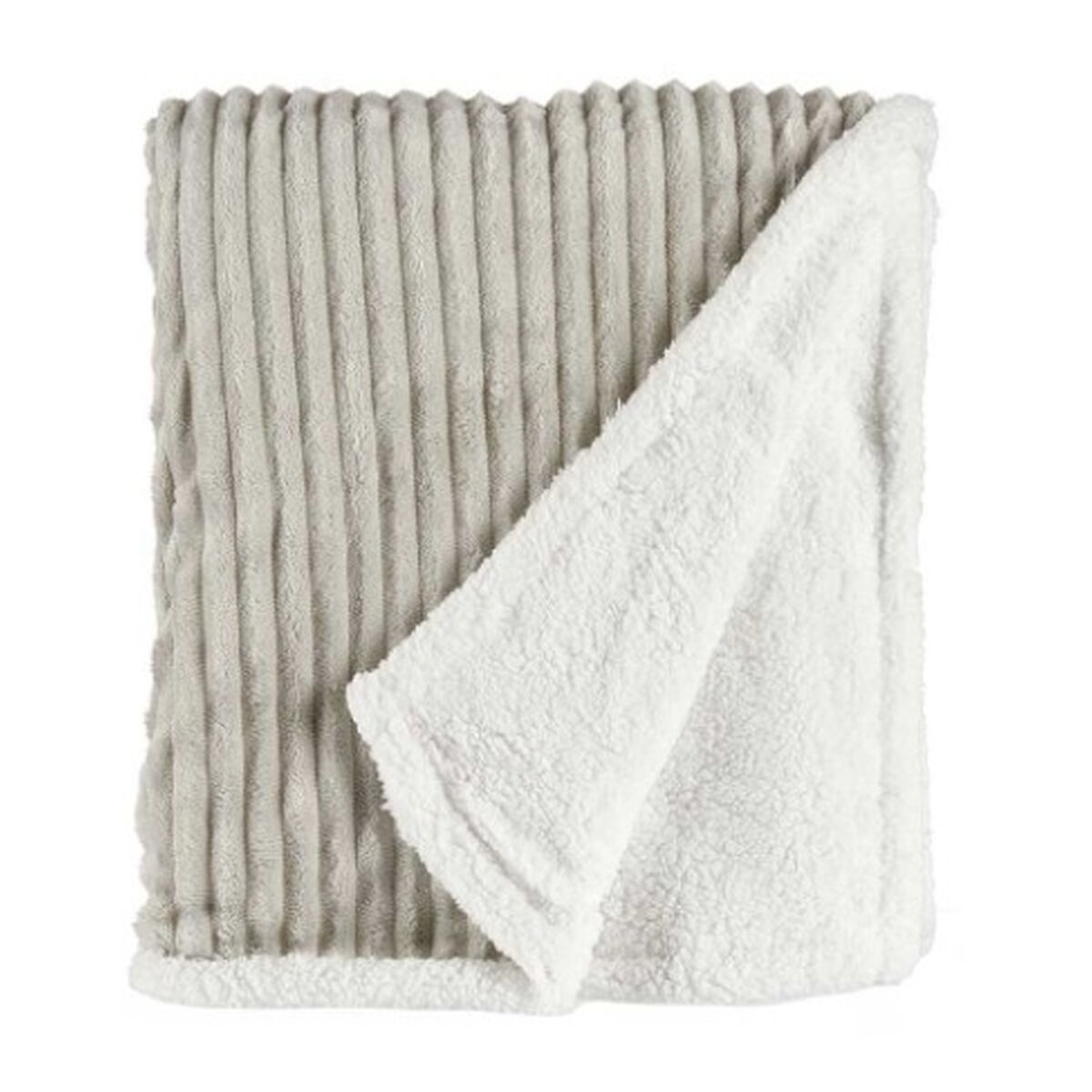 Gift Decor Blanket Gift Decor White Grey 200 X 150 X 1,5 Cm (6 Units)