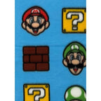 Mario Bros Blanket Mario Bros Multicolour Scottish Pictures