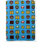 Mario Bros Blanket Mario Bros Multicolour Scottish Pictures