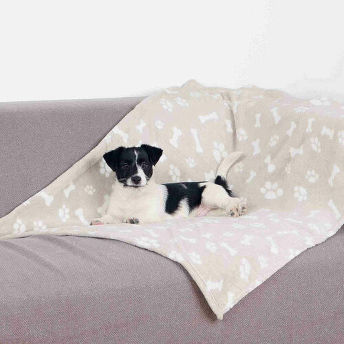 Trixie Pet Blanket Trixie Kenny Beige Polyester 75 × 5 Cm