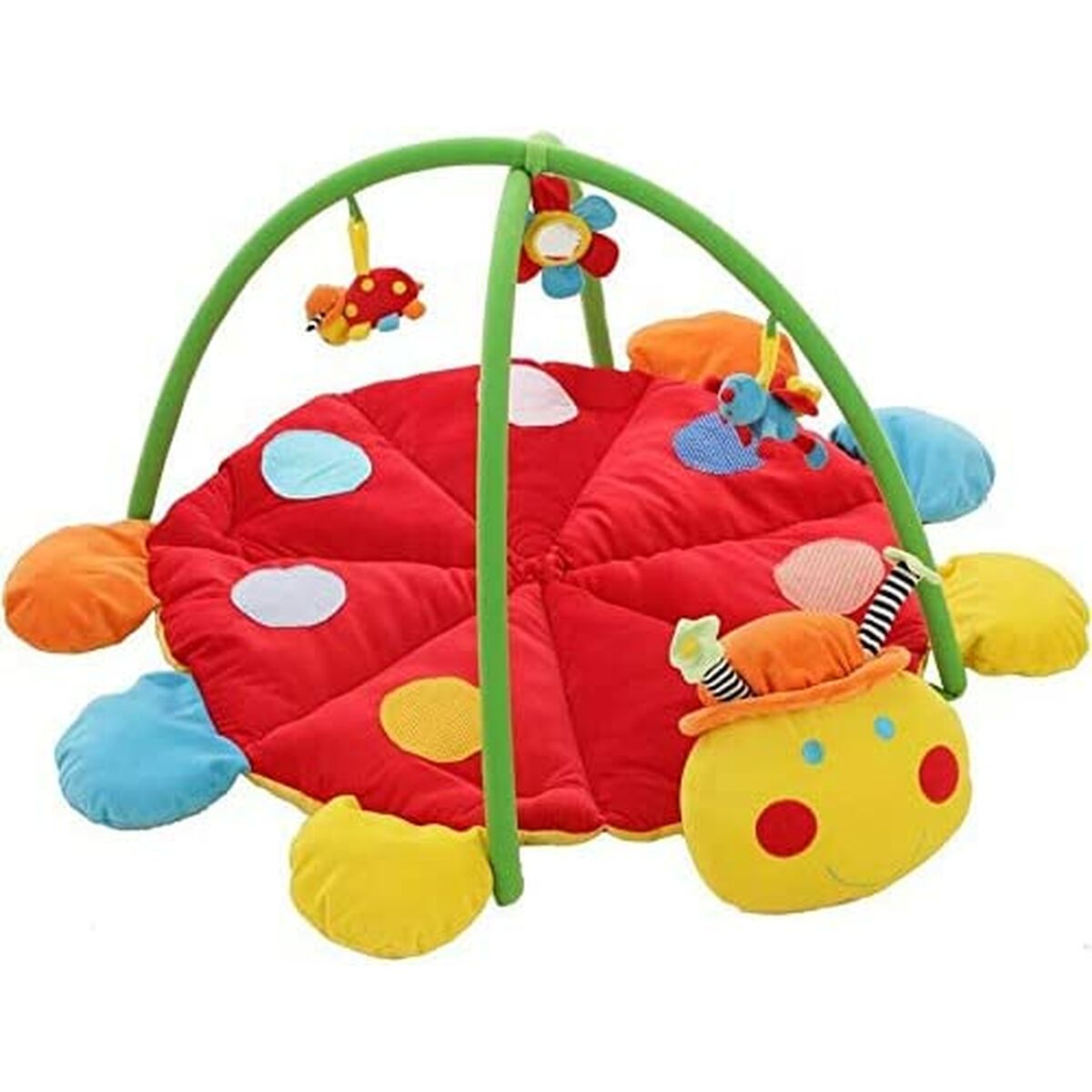Bigbuy Fun Activity Centre Blanket Ladybird 90 Cm