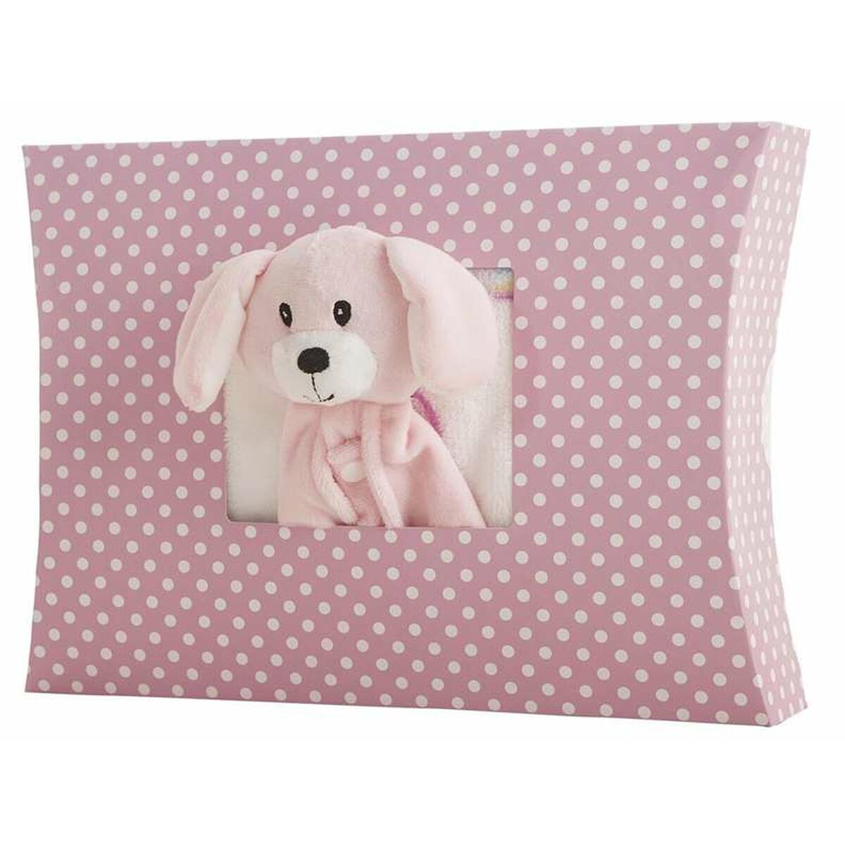Bigbuy Fun Baby Blanket Baby Comforter Blue Pink 90 X 75 Cm