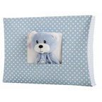 Bigbuy Fun Baby Blanket Baby Comforter Blue Pink 90 X 75 Cm