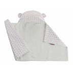 Bigbuy Kids Baby Blanket Reversible With Hood 90 X 66 Cm Stars