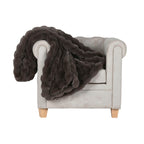 Home Esprit Blanket Home Esprit Brown 220 X 240 X 1 Cm
