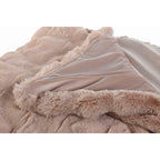 Home Esprit Blanket Home Esprit Light Pink 220 X 240 X 1 Cm