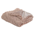 Home Esprit Blanket Home Esprit Light Pink 220 X 240 X 1 Cm