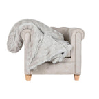 Home Esprit Blanket Home Esprit Light Grey 220 X 240 X 1 Cm
