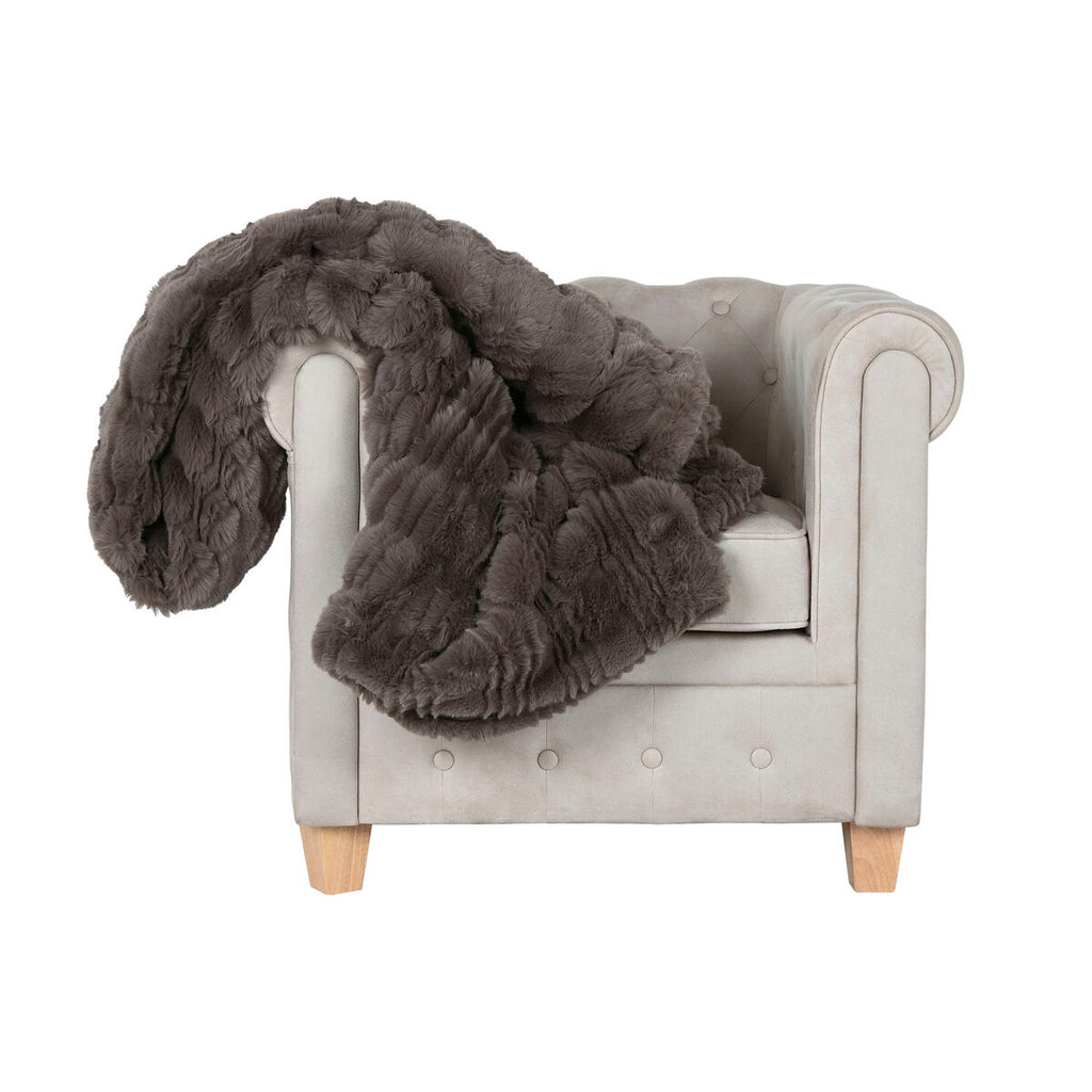Home Esprit Blanket Home Esprit Brown 220 X 240 X 1 Cm