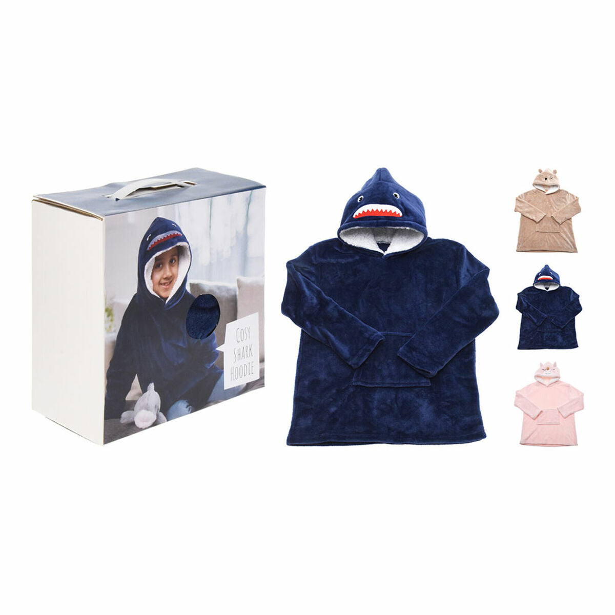 Bigbuy Fashion Blanket With Sleeves Children's One Size