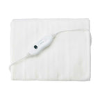 Gift Decor Electric Blanket Gift Decor White Polyester 80 X 1 X 150 Cm 29 X 12 X 25 Cm 60 W (4 Units)
